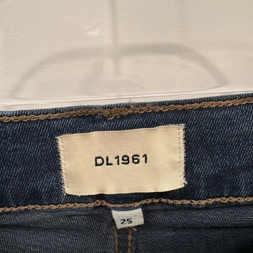DL1961 Bridget High Rise Instasculpt Boot Cut Jeans in Seacliff Size 25